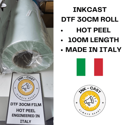 INKCAST DTF roll 30cm