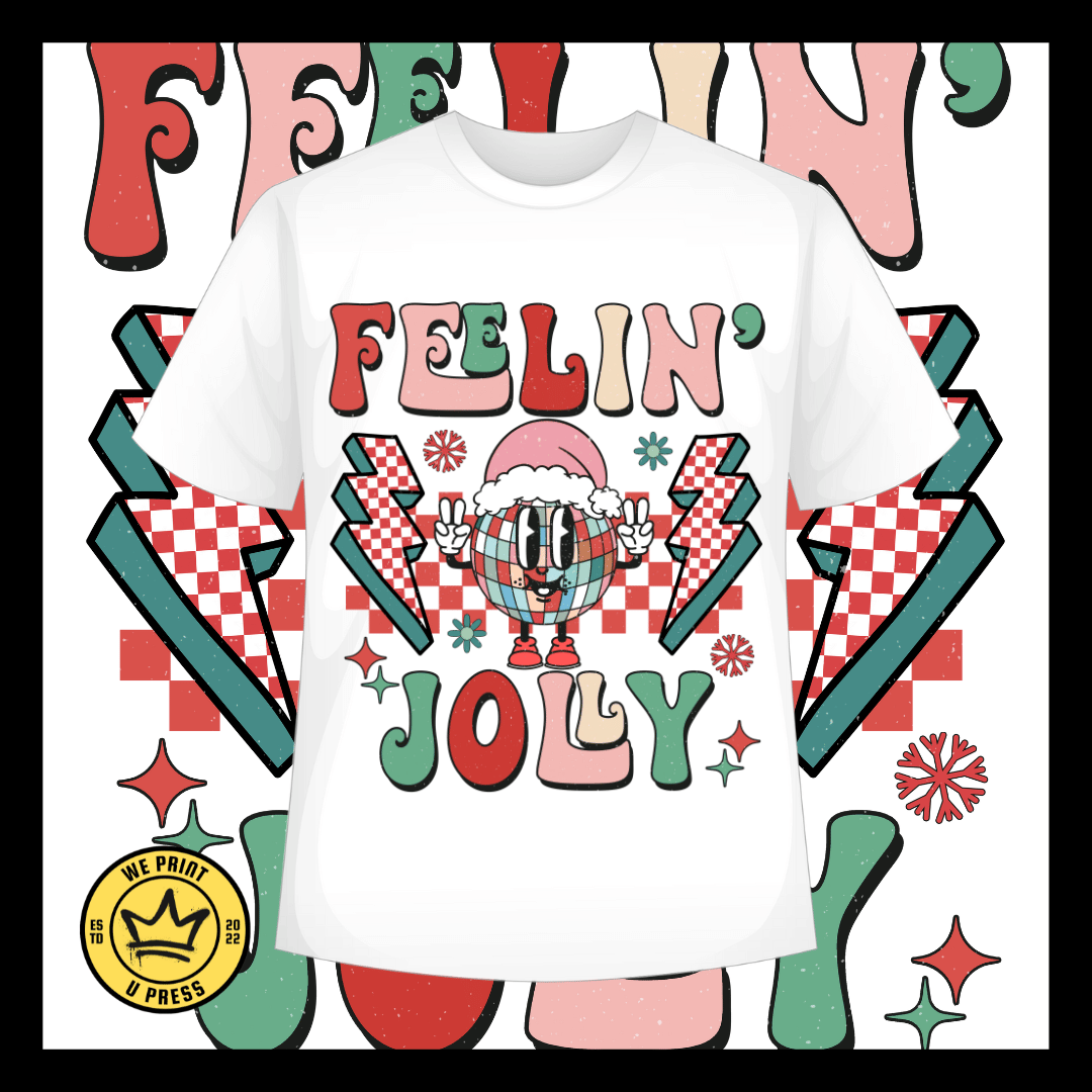 Fellin' Jolly Christmas - DTF Transfer