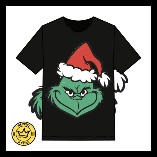 Grinch Hat Christmas - DTF Transfer