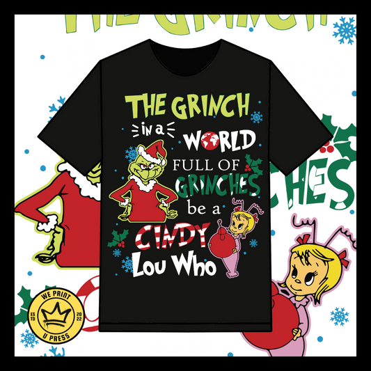 Grinch and Cindy - DTF Transfer