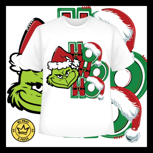 Ho Ho Ho Grinch - DTF Transfer