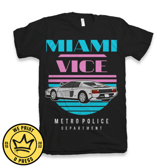 Miami Vice - DTF Transfer