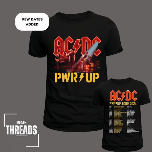 ACDC European Tour 2024 - T-shirt V2