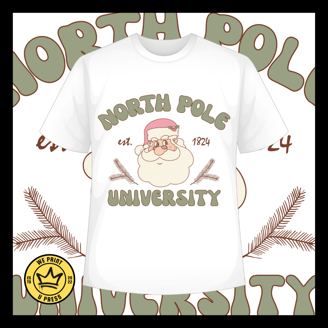 North pole University - DTF Transfer