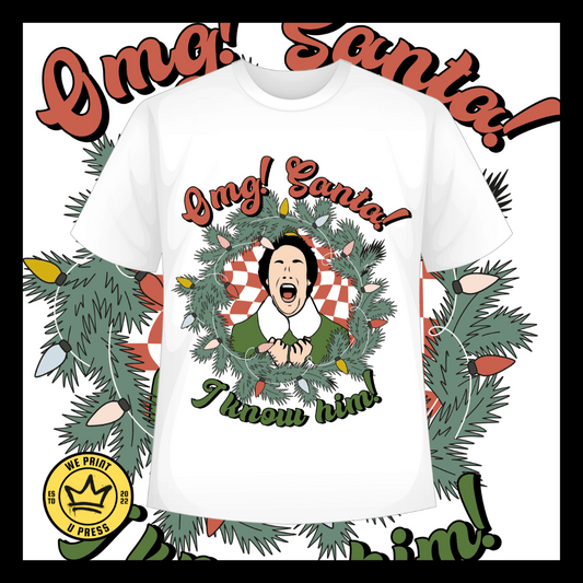 OMG! Santa Christmas - DTF Transfer