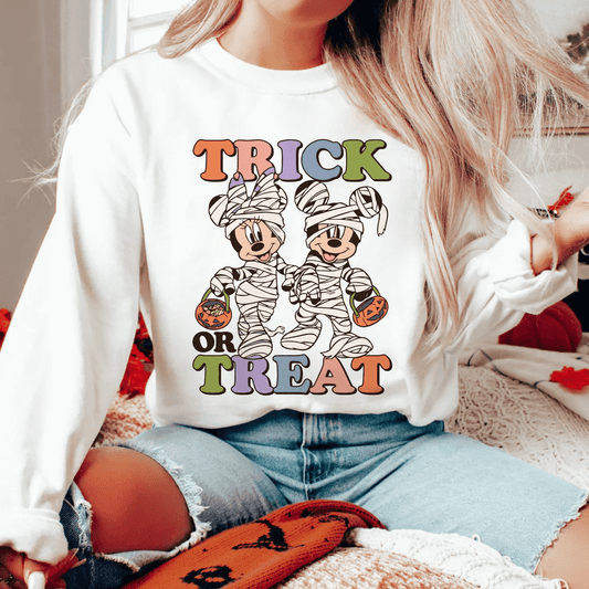 Trick or Treat Mouse - DTF Transfer