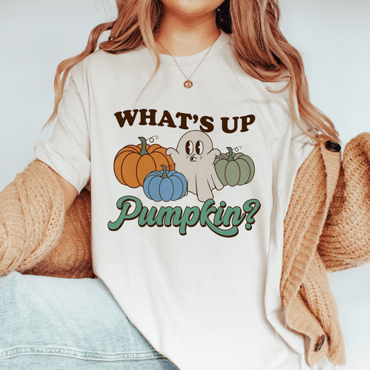 Whats Up Pumpkin - DTF Transfer