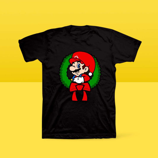 Christmas Mario - DTF Transfer