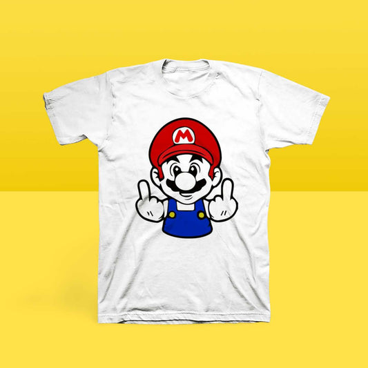 Up Yours Mario - DTF Transfer