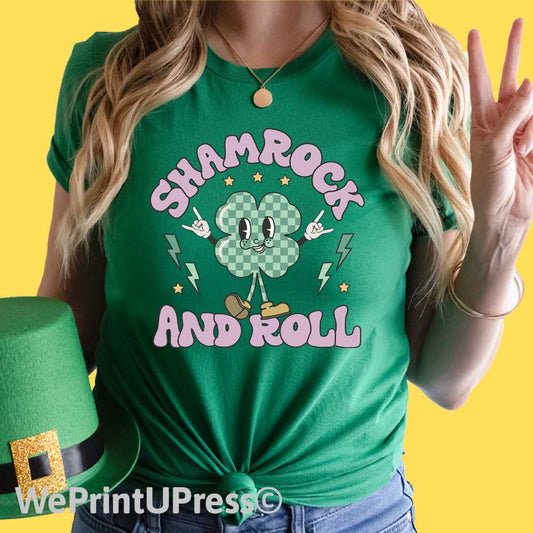 Shamrock and Roll - DTF Transfer